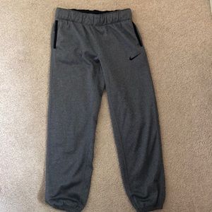 Kids Grey Nike Joggers/Sweatpants